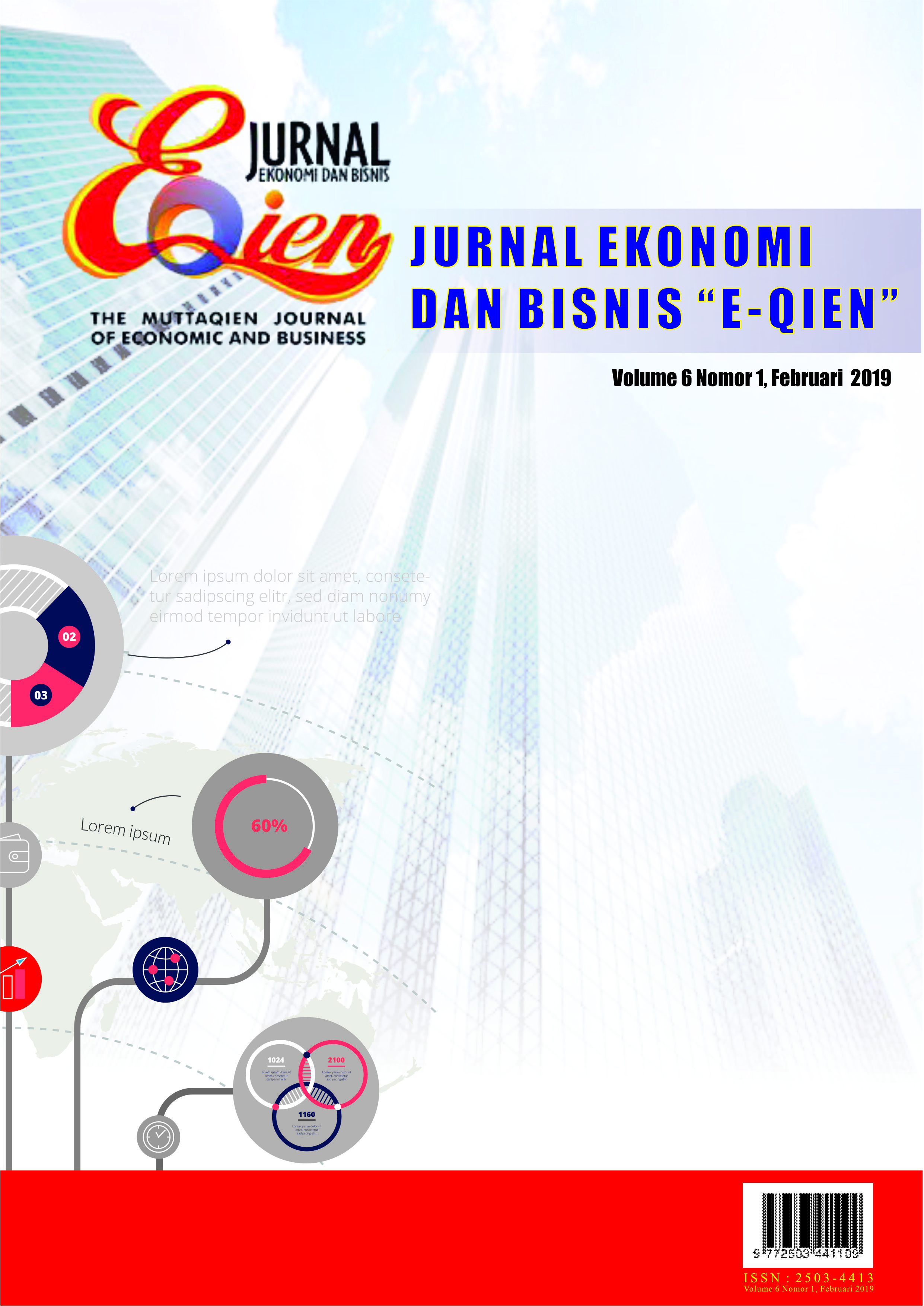 View Vol. 6 No. 1 (2019): JURNAL EKONOMI DAN BISNIS “E-QIEN”