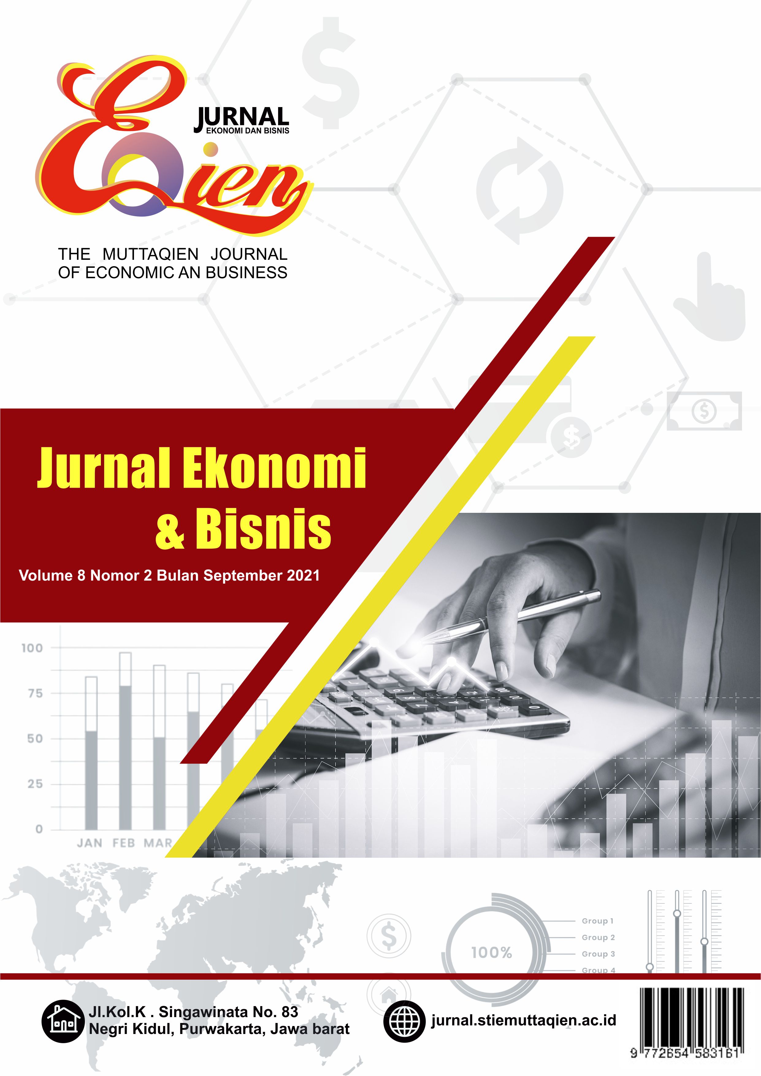 					View Vol. 8 No. 2 (2021): EQIEN - JURNAL EKONOMI DAN BISNIS
				