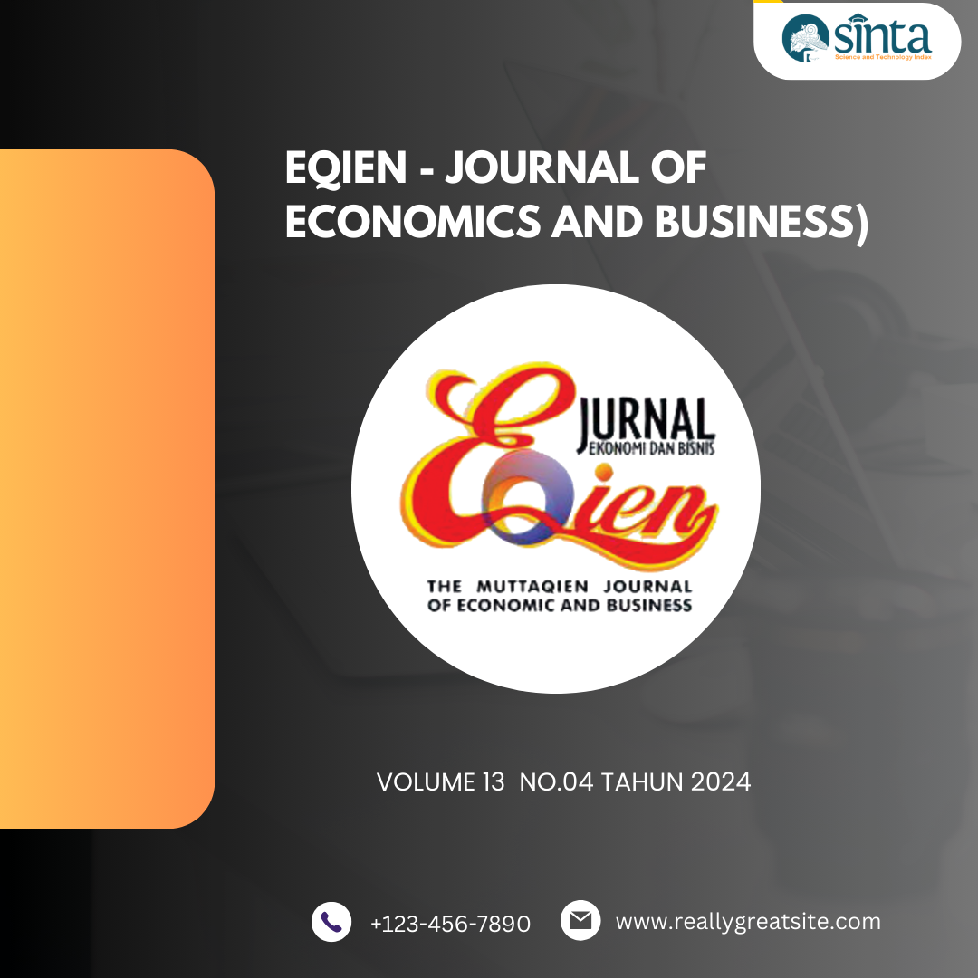 					View Vol. 13 No. 04 (2024): Eqien - Journal of Economics and Business
				